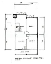 Blk 99 Crescent View (Queenstown), HDB 3 Rooms #595104901
